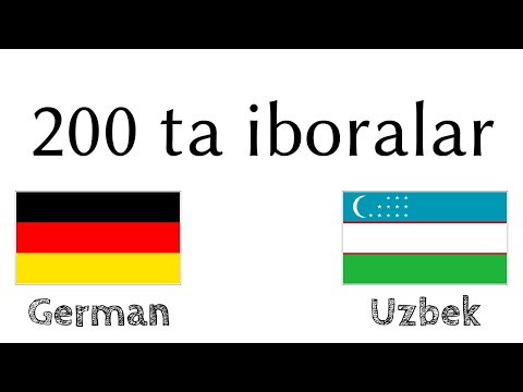 200 ta iboralar - Nemischa - Oʻzbekcha