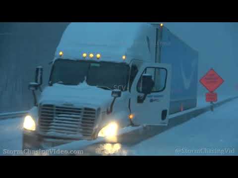 Winter Storm Travel Nightmare, Charlotte, NC - 1/16/2022