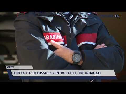 2021-04-26 AREZZO - FURTI AUTO DI LUSSO IN CENTRO ITALIA, TRE INDAGATI