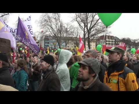 Fukushima mahnt! Anti Atomkraft Demo Großdemonstration 26.03.2011 Köln HD