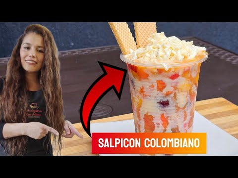Cómo hacer SALPICÓN COLOMBIANO 🇨🇴 FÁCIL y delicioso 😋