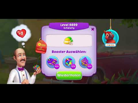 Homescapes Level 9899 -- No cheats