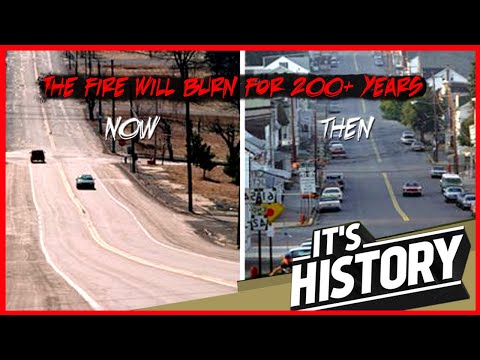 CENTRALIA 🔥  Exploring The Burning Ghost Town  - IT'S HISTORY (VIDEO)