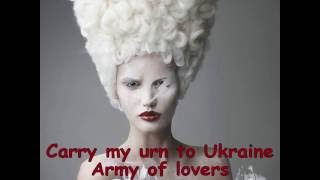 Carry my Urn to Ukraine Army of Lovers