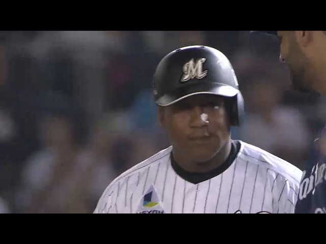 【5回裏】マリーンズ・デスパイネ 豪快スイングでライト前タイムリー!! 2015/7/29 M-L