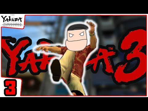 PLAYING GOLF AND DOING SUBSTORIES! | Yakuza 3 Remastered (PS4 Pro) | Let's Play (Part 3)