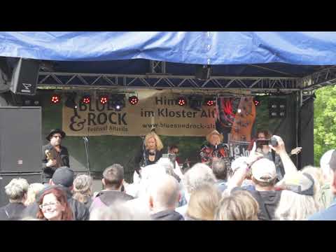 Big Joe Stolle feat. Vanesa Harbek (D/Arg) beim 21. Blues- und Rockfestival Altzella 2023.
