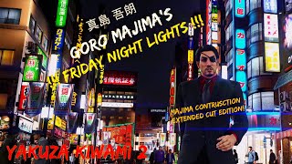 It is Friday Night Kyodai and Majima has a new suit