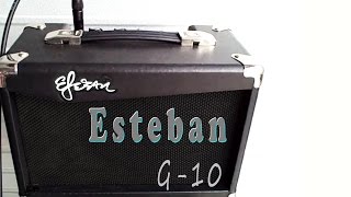 Video thumbnail for Esteban amp G10 Guitar amp demo - overdrive and clean channel by Frank Olson Twins