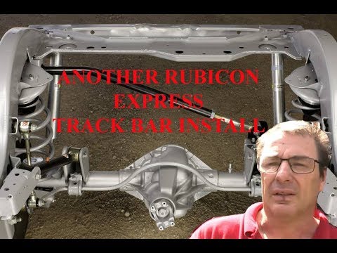 Another Rubicon express track bar install
