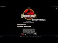 Opening To Jurassic Park DVS VHSRip Homemade DVD