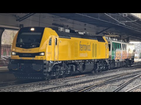Stadler 337.016 Ferrovial + VUR Adif por Villaverde bajo 3/2/26