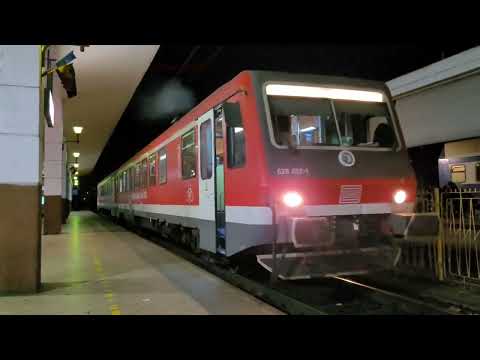 Cluj-Napoca: R-E 10508 train (Cluj-Napoca - Bistriţa Nord). DMU nr. 628 482-1