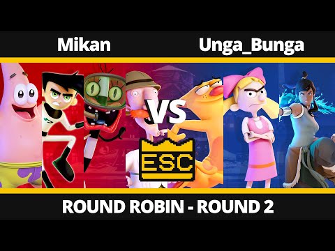 NASB @ ESC 16 Round 2 - Mikan (Nigel, Danny, Oblina, Patrick) Vs. Unga_Bunga (Korra, CatDog, Helga)