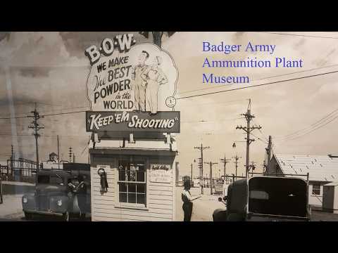 Badger Army Ammunition Plant museum Wisconsin Cold War history