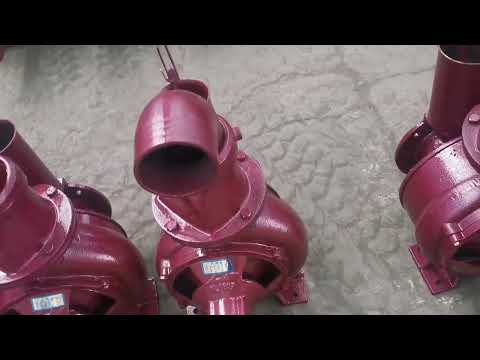 Large flow 4 inch double impeller centrifugal pump