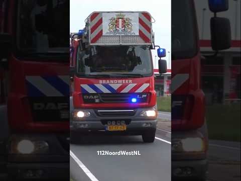 AL 16-3150 brandweer Gouda met spoed naar een zeer grote brand in Lekkerkerk