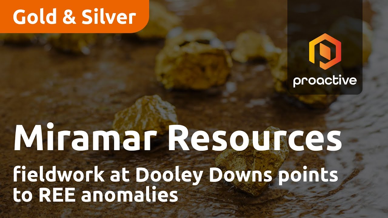 Miramar Resources' fieldwork at Dooley Downs points to REE anomalies