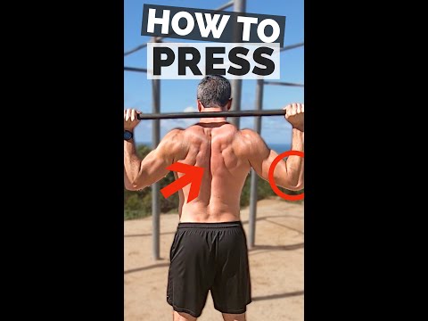 How to do Pushing Movements (Horizontal & Vertical) | Movement Pattern #shorts thumbnail