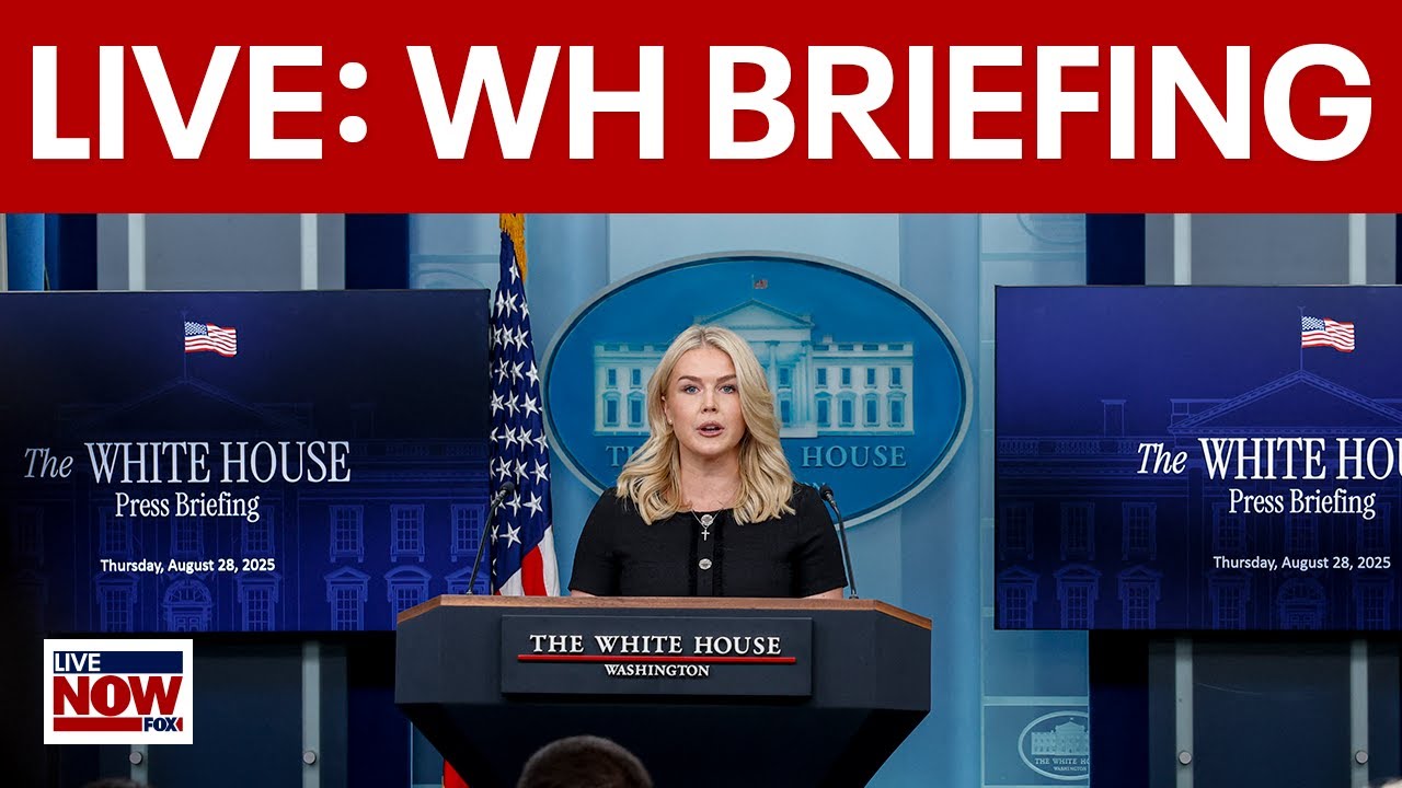 LIVE: White House press briefing amid record government shutdown