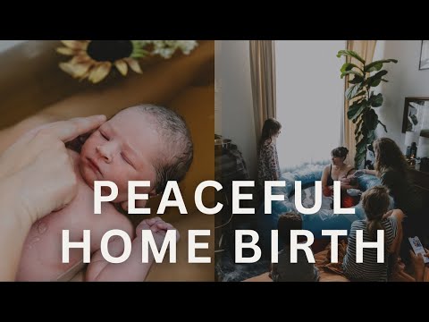 Calm & Beautiful Home Birth with Siblings Present | Fourth Baby Peaceful Water Birth