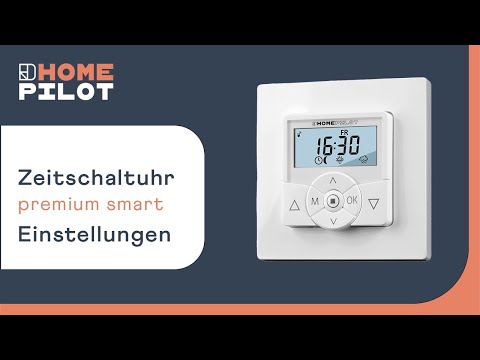 Rollladen steuern - Zeitschaltuhr premium - Einstellungen