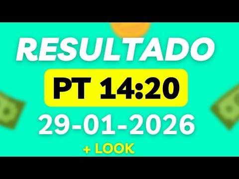 Resultado do Jogo do Bicho | Ao Vivo Hoje  PT- 14:20H 29/01/2026
