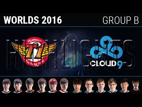SKT vs C9 Highlights, S6 World Championship 2016 Group B Day 2, SK Telecom T1 vs Cloud 9
