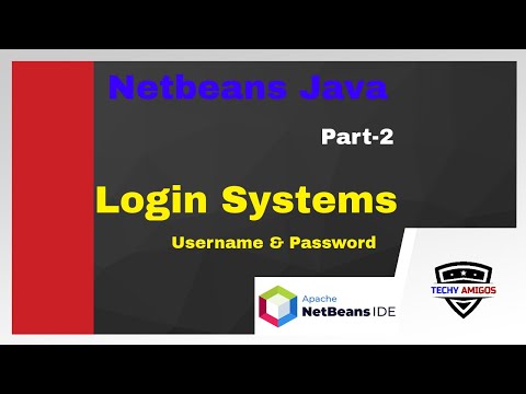 Writing Java Programs Using Netbeans Part 2 Java Netbeans Login Systems Malayalamtutorial