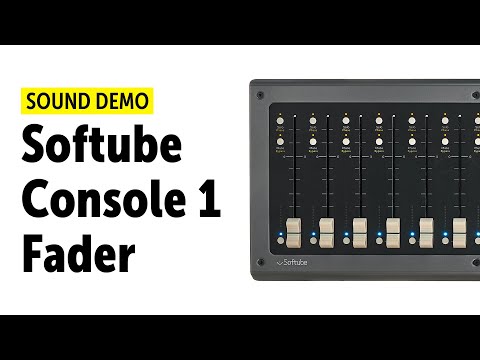 Softube Console 1 Fader Demo (no talking)