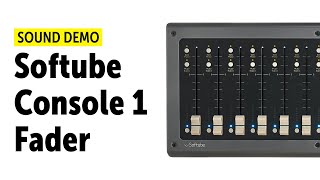 Video thumbnail for Softube Console 1 Fader Demo (no talking) by Producing Bonedo