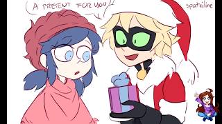 【Miraculous Ladybug Comic Dub】Chat Noir's gift to Marinette