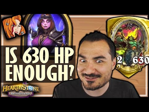 IS 630 HEALTH ENOUGH?! - Hearthstone Battlegrounds