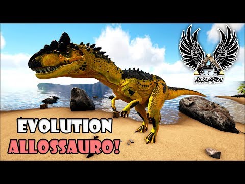 TEMOS UM EVOLUTION ALLOSSAURO!!! - ARK COMES ALIVE