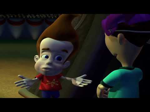 Jimmy Neutron Boy Genius - That's a Big Chicken (with Godzilla 1998 and 2014 Sounds)