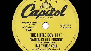 1953 Nat King Cole - The Little Boy That Santa Claus Forgot