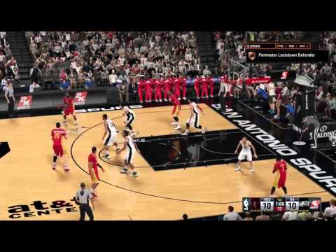 NBA 2K16 #SIMNATION: Rockets vs Spurs in Coach2K's Online League (PS4)