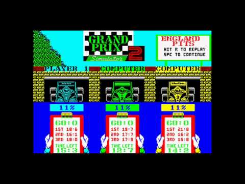 Grand Prix Simulator 2 ZX Spectrum