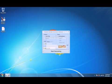 Random Number Generator Software
