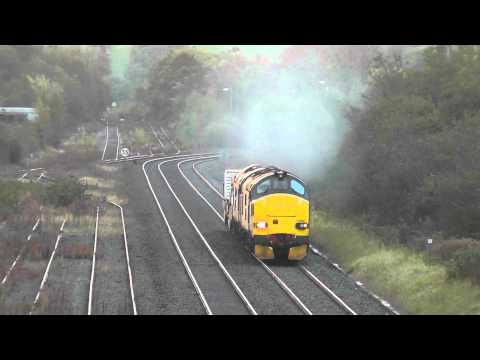 37259/37604 6C53 Crewe - Sellafield flasks 13th October 2012