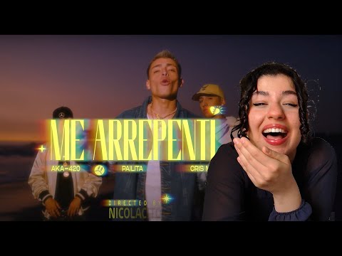 italiana REACCIONA a " ME ARREPENTÍ de AK4:20 FT PAILITA ,CRIS MJ