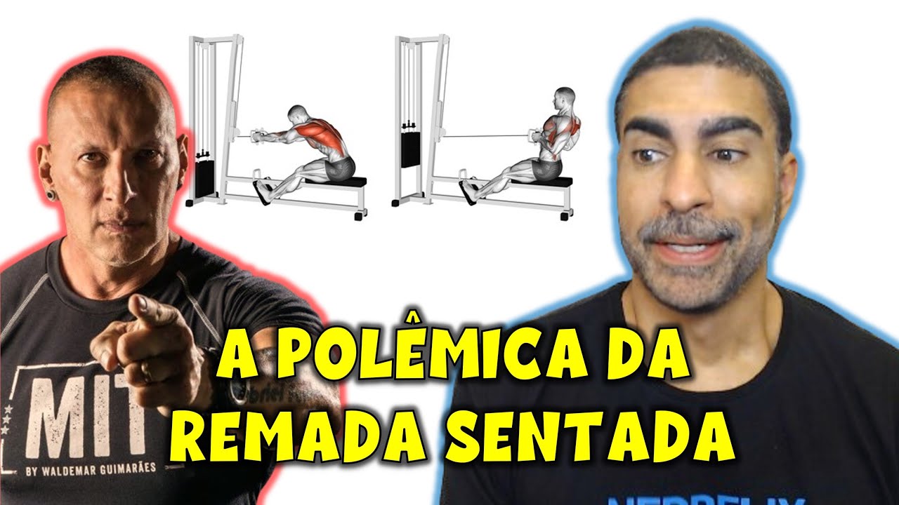 A polemica da remada sentada: mexer ou não mexer o tronco?