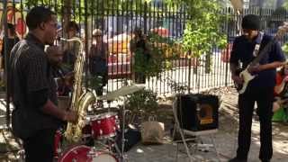 James Brandon Lewis Trio - at First St. Green - Un-Columbus Day 2015