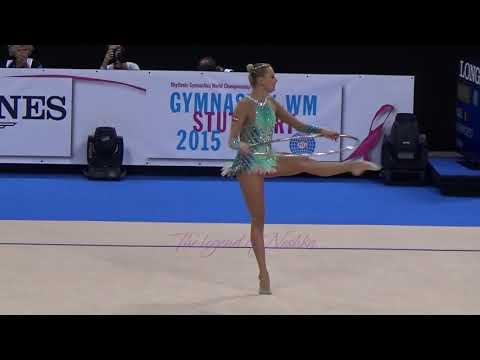 Nicol RUPRECHT (AUT) hoop - 2015 Stuttgart worlds Qualifs