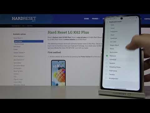 Default Notification Sounds in LG K62 Plus – Notification Tones Presentation