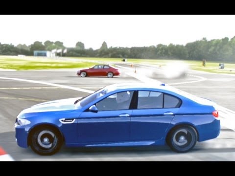 Thumbnail for 2012 M5 vs 2012 M3 drag race by BMW