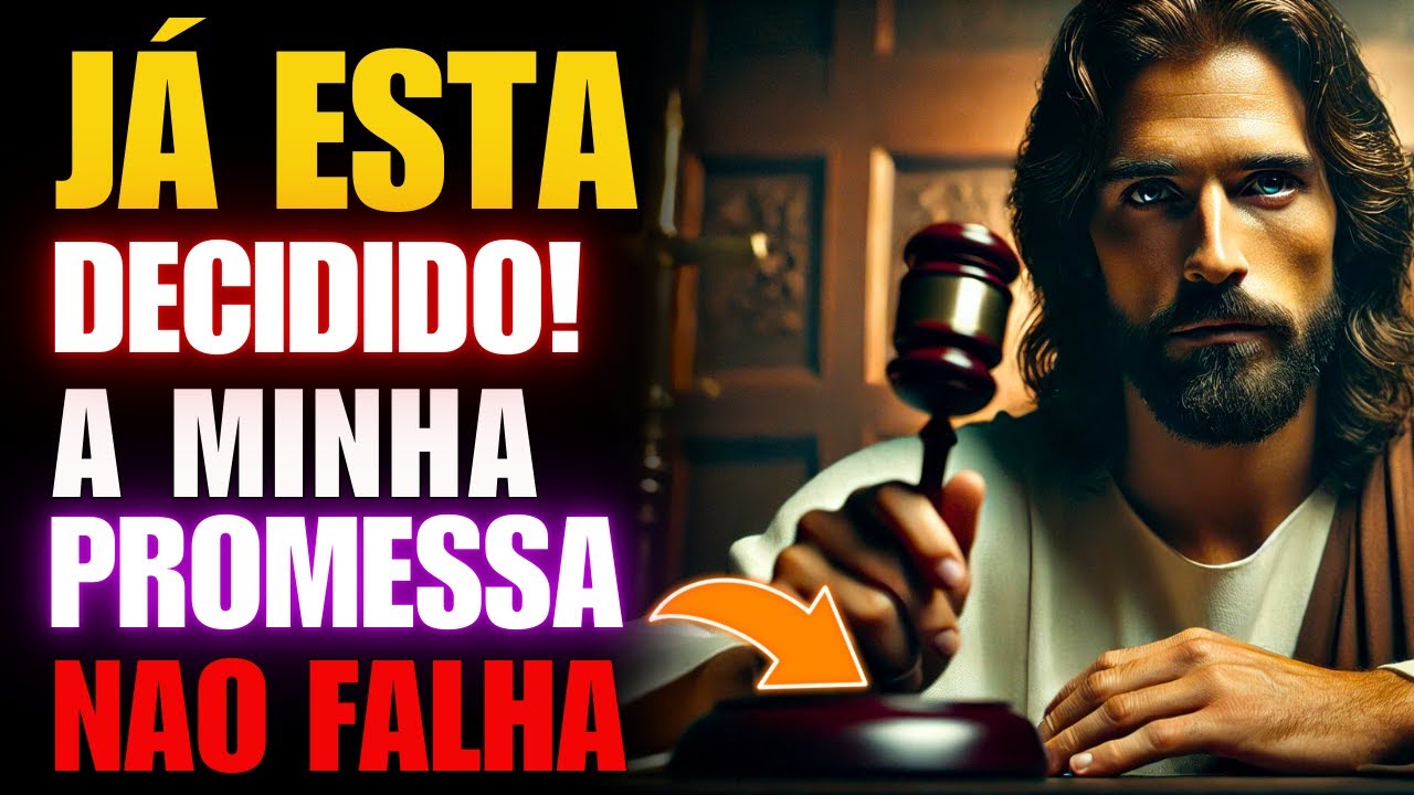 DEUS DIZ: O JUIZ DECIDIU! PREPARE SE PARA O VEREDITO HOJE MESMO!  NÃO IGNORE!