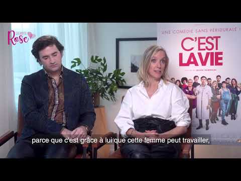 [FILM C'EST LA VIE] Interview exclusive de Léa Drucker et Nicolas Maury