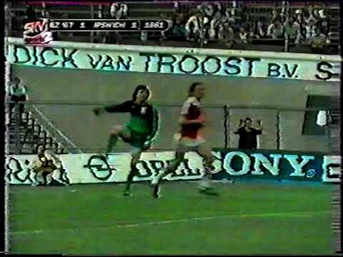 1981 UEFA Cup Final 2nd Leg  AZ Alkmaar v Ipswich Town