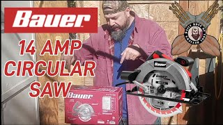 The BAUER 14 AMP Circular Saw
